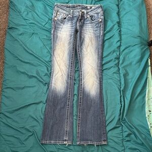 Miss Me Light Wash Flare Jeans